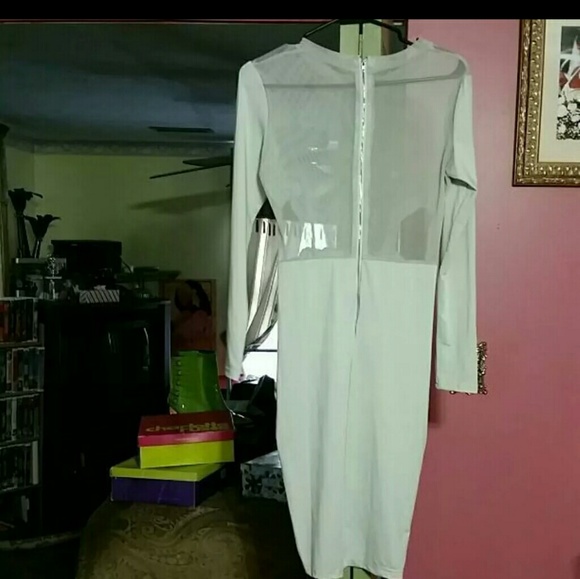 COPY - Sheer mesh dress - Picture 4 of 4